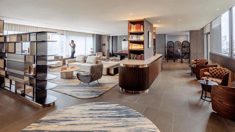 Pan Pacific Serviced Suites lounge